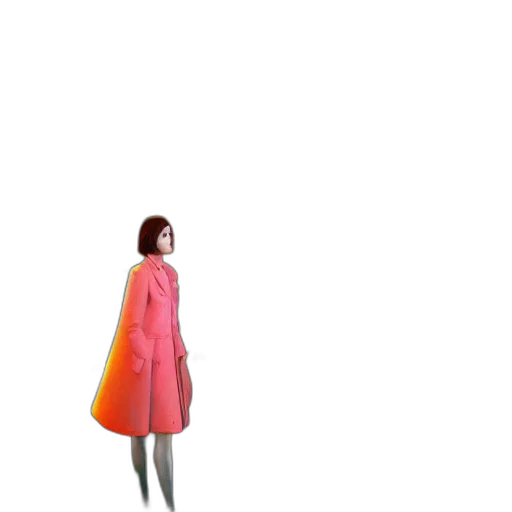 dress, jacket, robot, creature transparent PNG cut-out