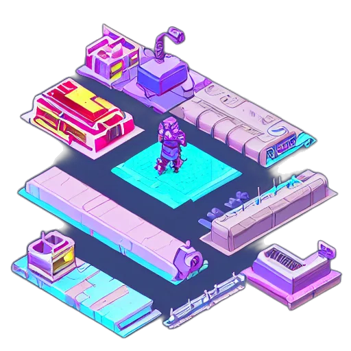 robot, furniture, building, weapon transparent PNG cut-out