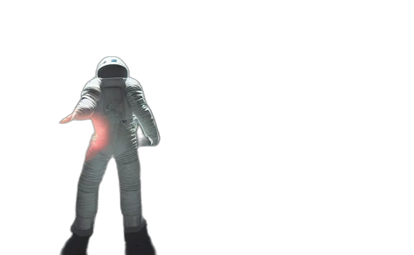 robot, staff, jacket, 3d render transparent PNG cut-out