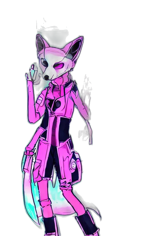 robot, jacket, mask, staff transparent PNG cut-out