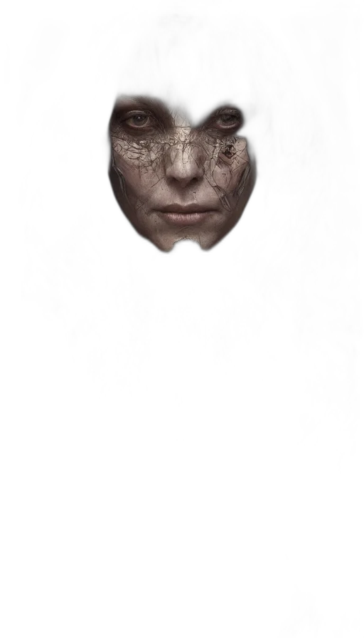 mask, face, robot, creature transparent PNG cut-out