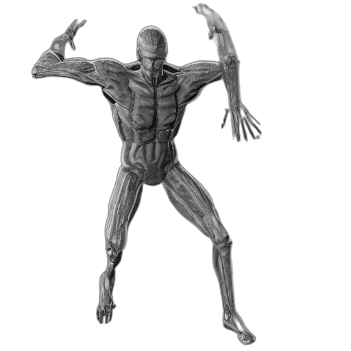 robot, creature, concept art, 3d render transparent PNG cut-out