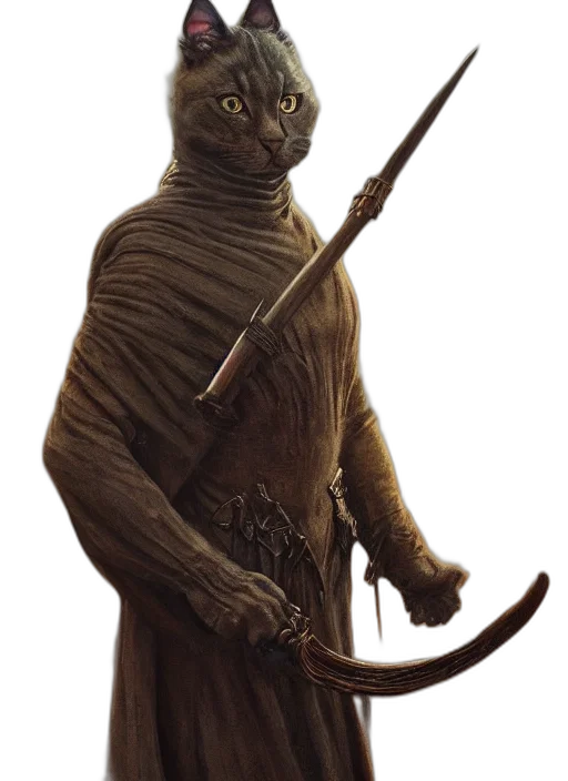 staff, animal, creature, sword transparent PNG cut-out