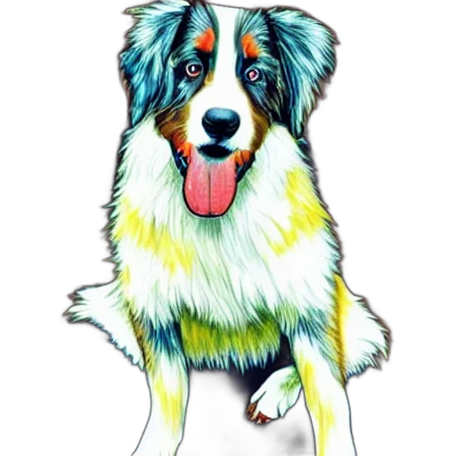 animal, staff, creature, watercolor transparent PNG cut-out