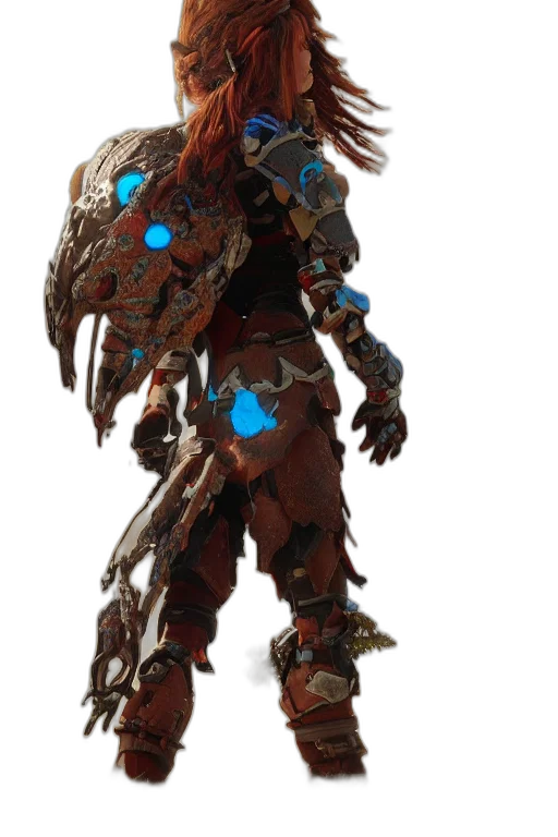 robot, weapon, staff, dragon transparent PNG cut-out
