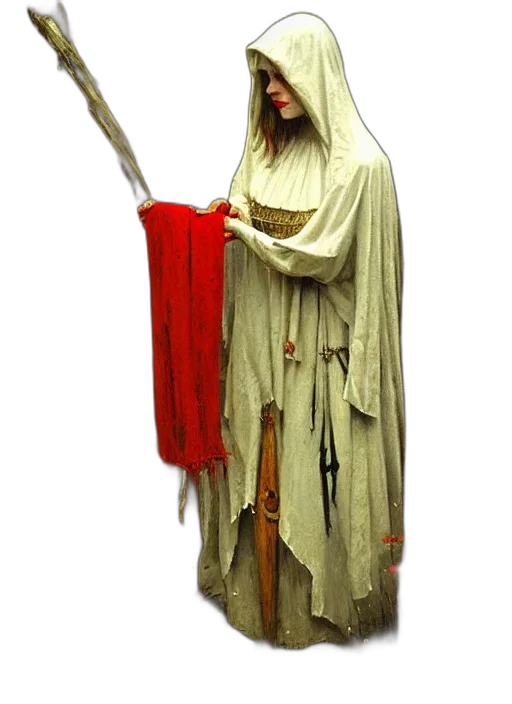 staff, sword, weapon, dress transparent PNG cut-out
