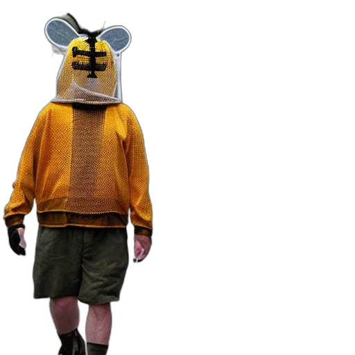 mask, animal, jacket, creature transparent PNG cut-out