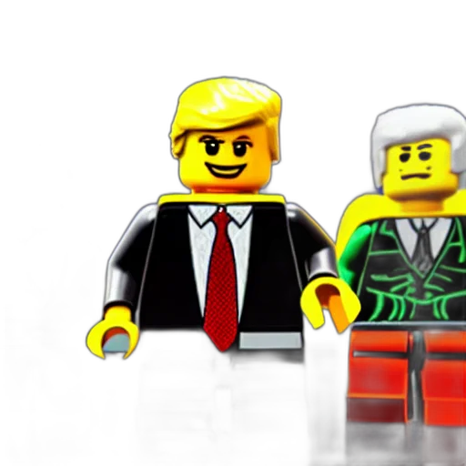 3d render, concept art, cartoon, lego transparent PNG cut-out