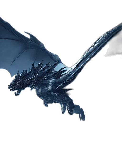 dragon, sword, weapon, creature transparent PNG cut-out