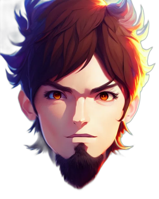 face, staff, mask, crown transparent PNG cut-out
