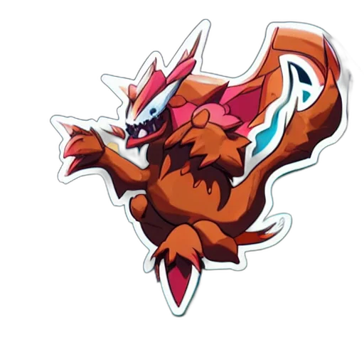 dragon, creature, staff, animal transparent PNG cut-out