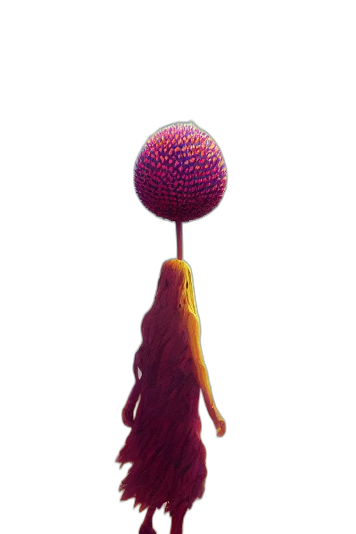 staff, hair, umbrella, jewelry transparent PNG cut-out