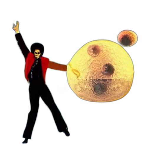 concept art, pixel art, outer space, michael transparent PNG cut-out
