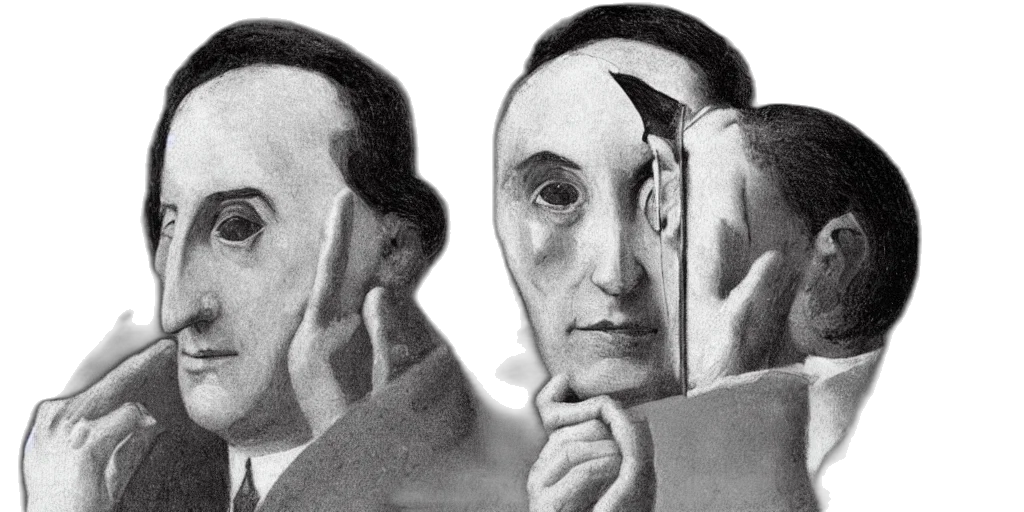 mask, face, pencil sketch, photorealistic transparent PNG cut-out