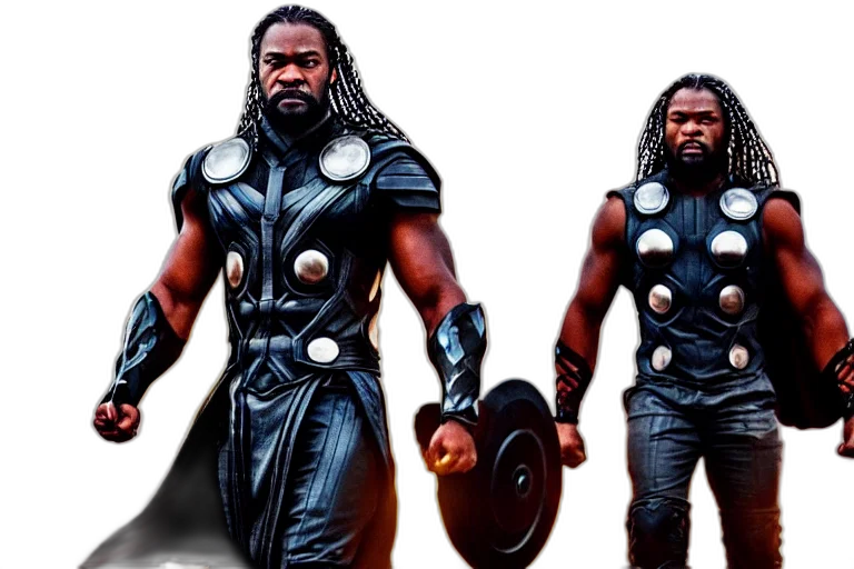 comic book art, concept art, fantasy art, badass transparent PNG cut-out