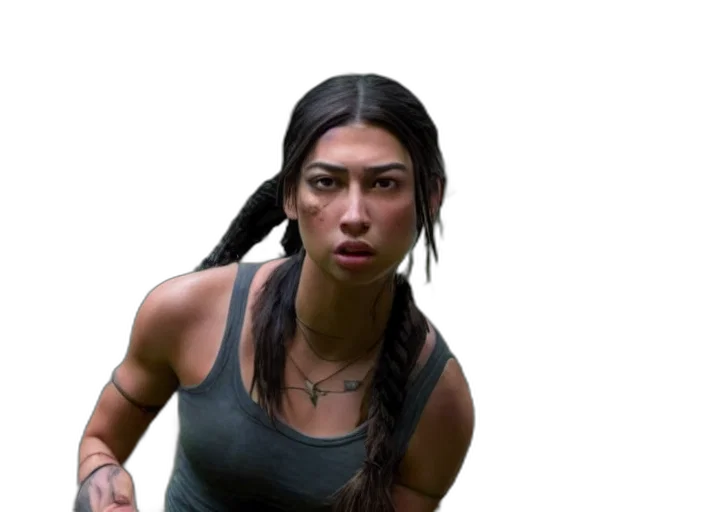 face, weapon, staff, mask transparent PNG cut-out