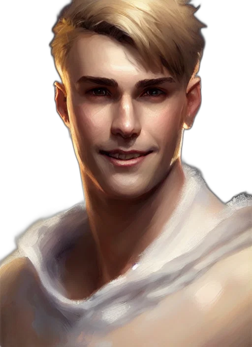 face, photorealistic, oil painting, fantasy art transparent PNG cut-out
