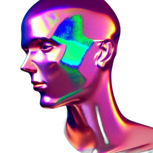 face, mask, robot, crown transparent PNG cut-out