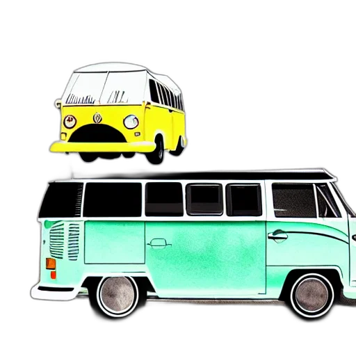 car, concept art, 3d render, cartoon transparent PNG cut-out