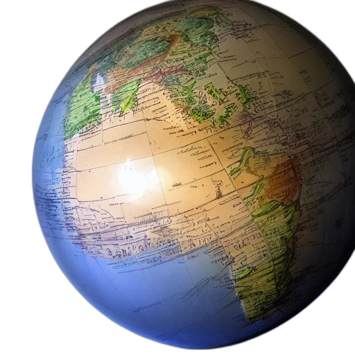earth tones, world, inside, globe transparent PNG cut-out