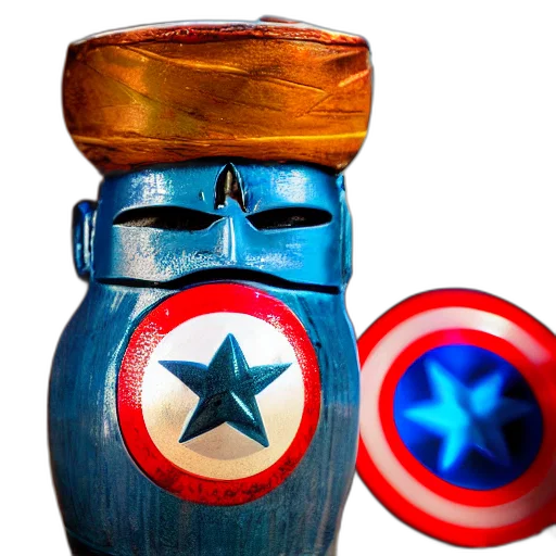 bottle, mask, weapon, 3d render transparent PNG cut-out