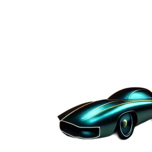 car, 3d render, concept art, photorealistic transparent PNG cut-out