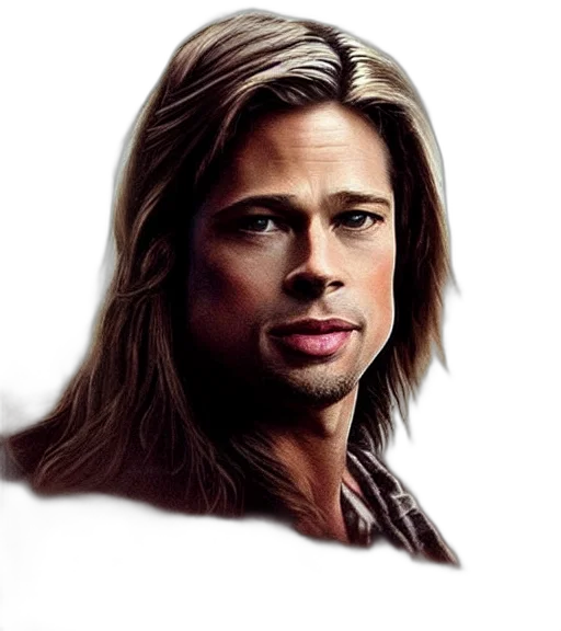 hair, face, animal, photorealistic transparent PNG cut-out
