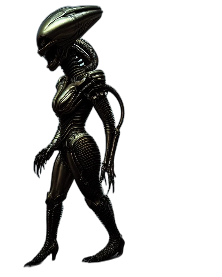 creature, robot, animal, staff transparent PNG cut-out