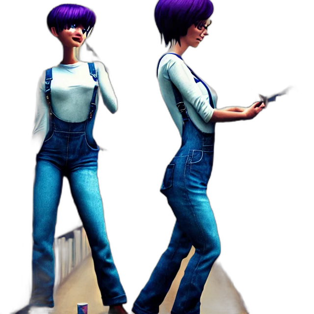 staff, concept art, 3d render, cartoon transparent PNG cut-out