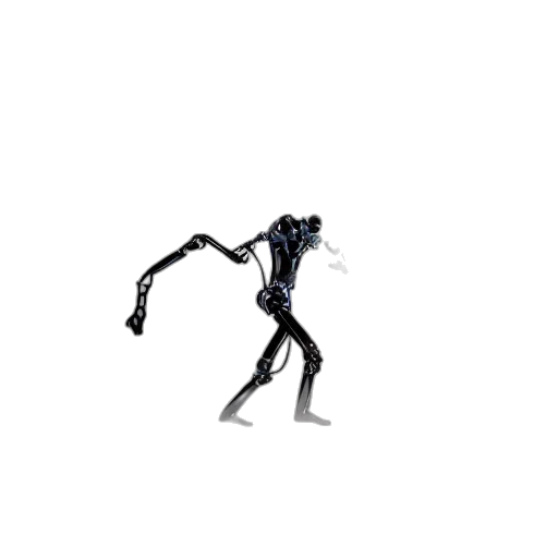 robot, creature, staff, animal transparent PNG cut-out