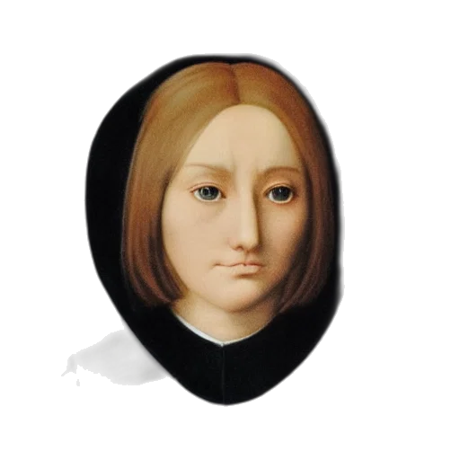 face, mask, hair, crown transparent PNG cut-out