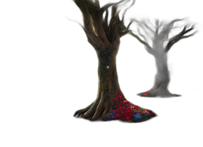 tree, crown, creature, dress transparent PNG cut-out