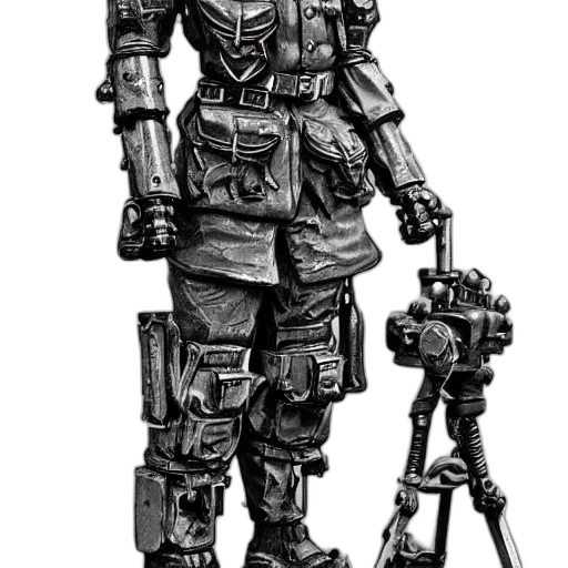 robot, weapon, staff, animal transparent PNG cut-out