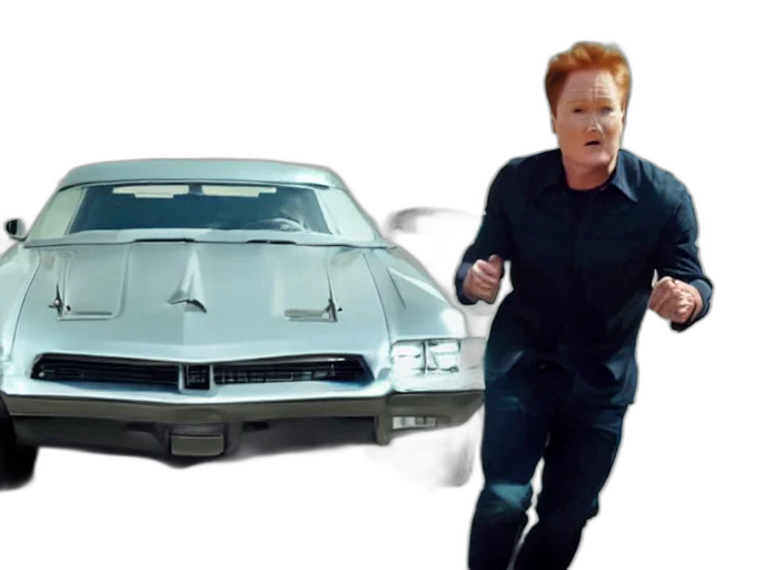 car, concept art, conan, brien transparent PNG cut-out