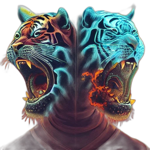 mask, creature, face, dragon transparent PNG cut-out