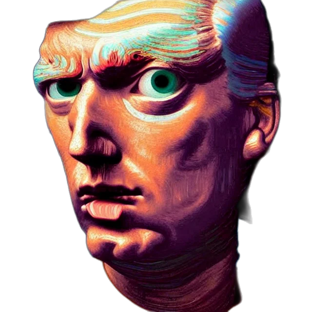 mask, face, robot, creature transparent PNG cut-out