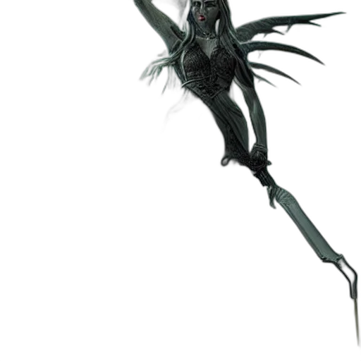 staff, creature, dragon, weapon transparent PNG cut-out