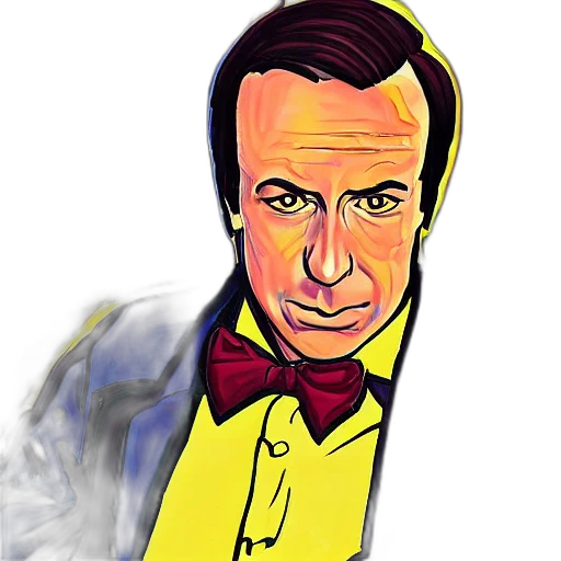 face, staff, cartoon, photorealistic transparent PNG cut-out