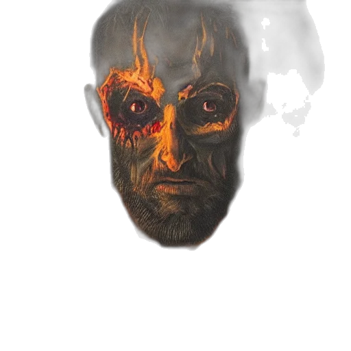 mask, face, creature, robot transparent PNG cut-out