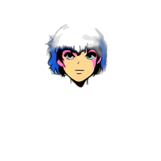 face, hair, staff, mask transparent PNG cut-out