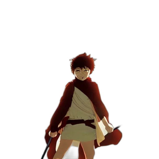 staff, sword, weapon, jacket transparent PNG cut-out