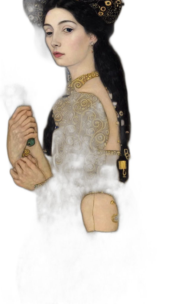 jewelry, dress, mask, face transparent PNG cut-out
