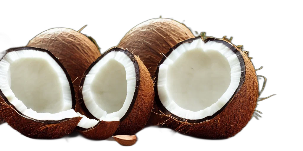 food, hair, 3d render, now transparent PNG cut-out