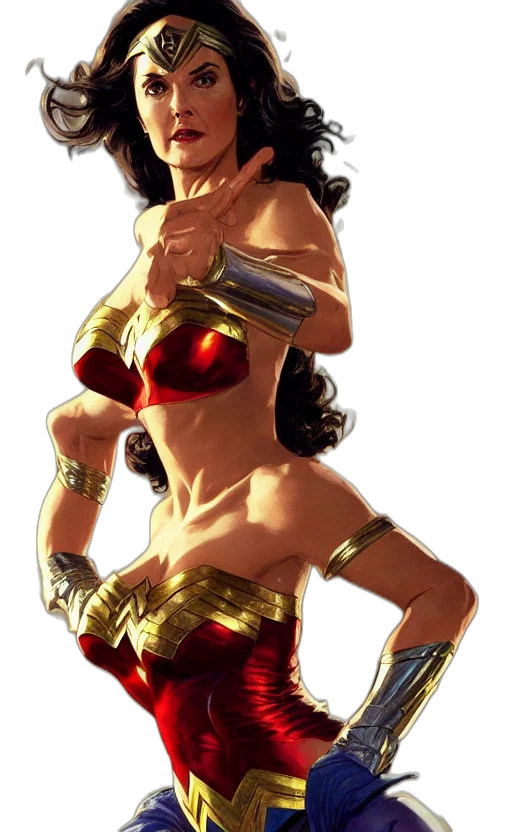 comic book art, concept art, fantasy art, 3d render transparent PNG cut-out
