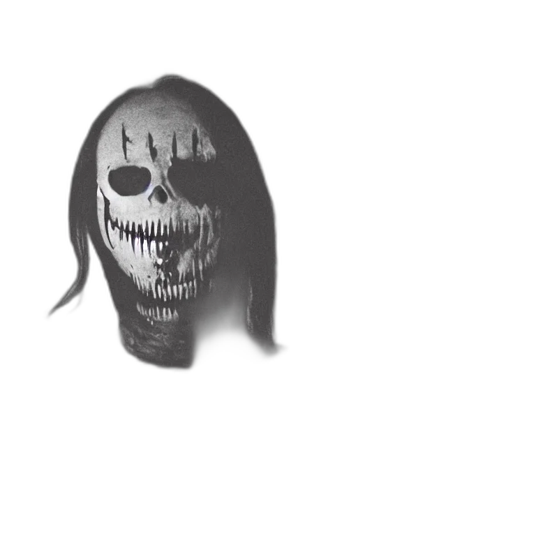 mask, face, hair, creature transparent PNG cut-out