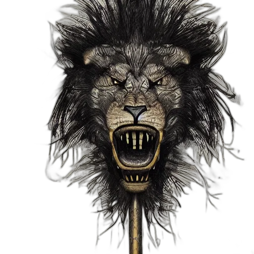 staff, crown, jewelry, mask transparent PNG cut-out