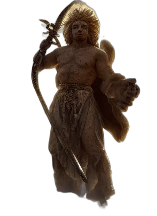 staff, sword, creature, dragon transparent PNG cut-out