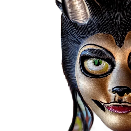 mask, 3d render, photorealistic, concept art transparent PNG cut-out