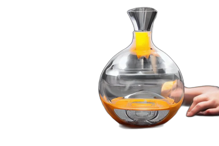 bottle, 3d render, photorealistic, translucent transparent PNG cut-out