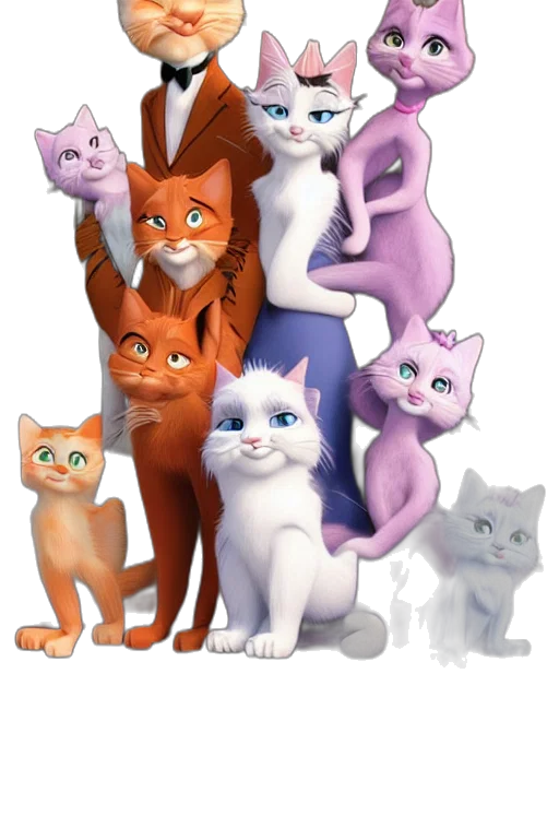staff, concept art, 3d render, cartoon transparent PNG cut-out